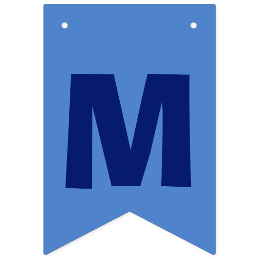 Bannière À Fanions Mazel Tov Bar Mitzvah Parti juif (Troisième drapeau)