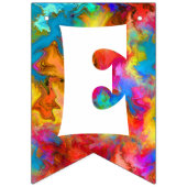 BANNIÈRE À FANIONS MERRY CHRISTMAS COLORÉ RAINBOUR (Deuxième drapeau)