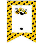 Bannière À Fanions Miel Bee, Baby shower (Premier drapeau)