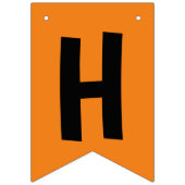 Bannière À Fanions Mikitiez chat noir éffrayant halloween vibes ghoul (Deuxième drapeau)