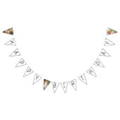 Bannière À Fanions Mini-genre Neutre Joyeux Anniversaire photo (Tout)