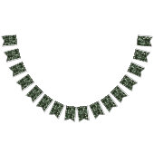 Bannière À Fanions Moderne Simple Noir Vert Terrazzo bund (Tout)