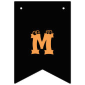 Bannière À Fanions Mon 1er Halloween mignon amis Éffrayants (Deuxième drapeau)