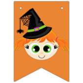 Bannière À Fanions Mon 1er Halloween mignon amis Éffrayants (Premier drapeau)