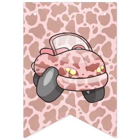 Bannière À Fanions Moo Car (Premier drapeau)