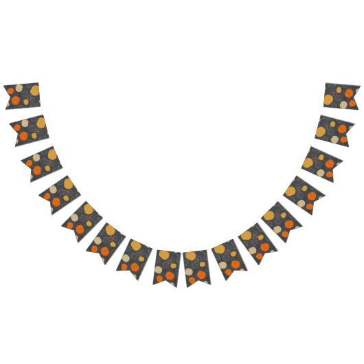 Bannière À Fanions motif citrouille (Tout)