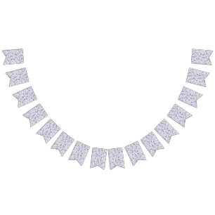 Bannière À Fanions Motif de fleurs