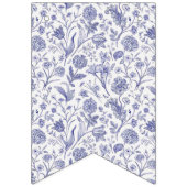 Bannière À Fanions Motif de fleurs (Deuxième drapeau)