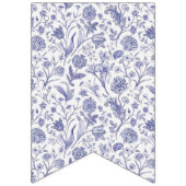 Bannière À Fanions Motif de fleurs (Premier drapeau)