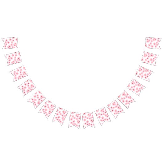 Bannière À Fanions Motif de fleurs (Tout)