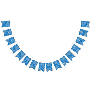 Bannière À Fanions Motif de fleurs