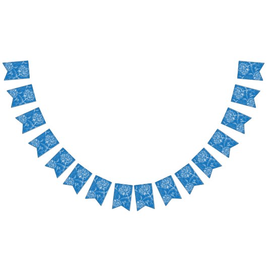 Bannière À Fanions Motif de fleurs (Tout)