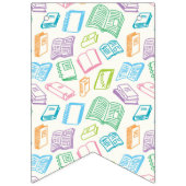 Bannière À Fanions Motif de livre (Premier drapeau)