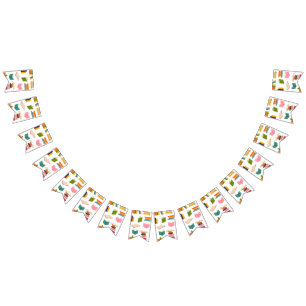 Bannière À Fanions Motif de livre