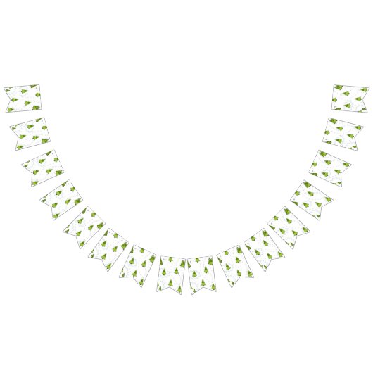 Bannière À Fanions Motif de Noël (Tout)