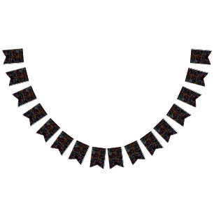 Bannière À Fanions Motif d'été