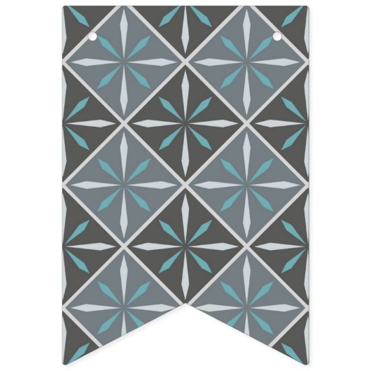 Bannière À Fanions Motif en céramique (Deuxième drapeau)