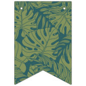 Bannière À Fanions motif feuille (Premier drapeau)