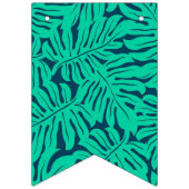 Bannière À Fanions motif feuille (Premier drapeau)