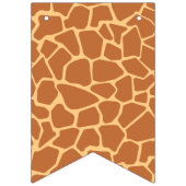 Bannière À Fanions Motif Kawaii Cute Giraffe. (Premier drapeau)