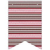 Bannière À Fanions motif rayé rouge et blanc (Troisième drapeau)