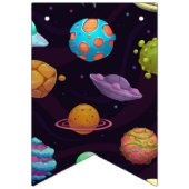 Bannière À Fanions Motif spatial (Premier drapeau)