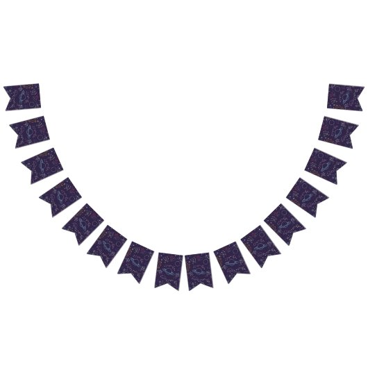 Bannière À Fanions Motif spatial (Tout)