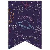 Bannière À Fanions Motif spatial (Deuxième drapeau)