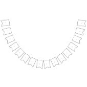 Bannière À Fanions Motif Starburst | Conception neutre dessinée à la (Tout)