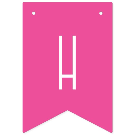 Bannière À Fanions Multicolore brillant (Deuxième drapeau)