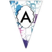 Bannière À Fanions Mur criqué (Troisième drapeau)