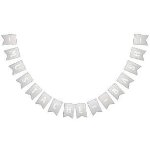 Bannière À Fanions Mustache Bash