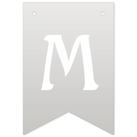 Bannière À Fanions Mustache Bash (Deuxième drapeau)