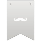 Bannière À Fanions Mustache Bash (Premier drapeau)