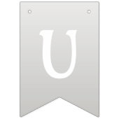 Bannière À Fanions Mustache Bash (Troisième drapeau)