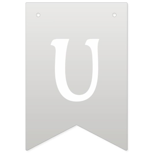 Bannière À Fanions Mustache Bash (Troisième drapeau)