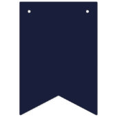 Bannière À Fanions Navy Blue Class Of 2026 Graduation Party (Premier drapeau)