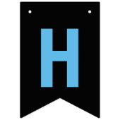 Bannière À Fanions Neon année jeux vidéo anniversaire (Deuxième drapeau)