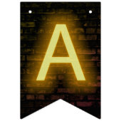 Bannière À Fanions néon Connexion Brick pour 95e anniversaire (Troisième drapeau)