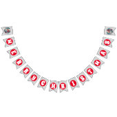 Bannière À Fanions Noël du Père Noël en 3D (Tout)