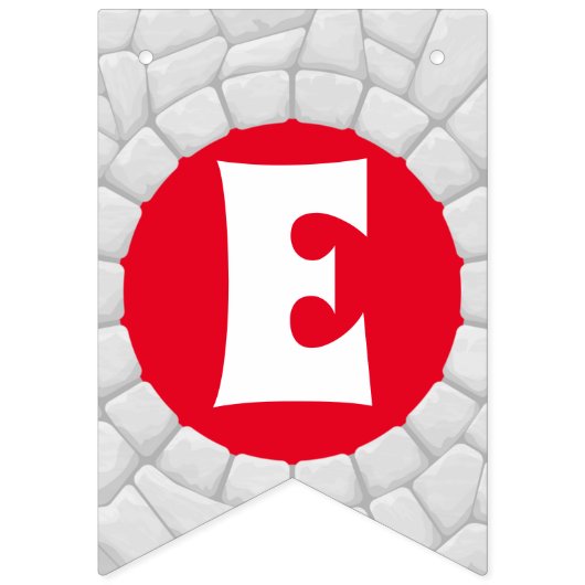 Bannière À Fanions Noël du Père Noël en 3D (Troisième drapeau)