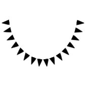 Bannière À Fanions Noir (Tout)