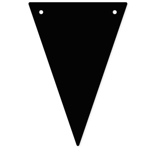 Bannière À Fanions Noir (Deuxième drapeau)