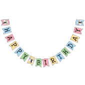 Bannière À Fanions Noir Bruxelles Griffon Chien Anniversaire (Tout)