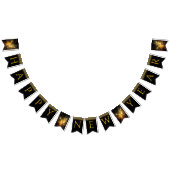 Bannière À Fanions Noir et or Bonne année (Tout)