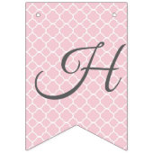 Bannière À Fanions Nom de bébé (personnalisable) (Troisième drapeau)