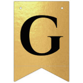 Bannière À Fanions Nom Dieu Béni Black Gold Confirmation religieuse (Deuxième drapeau)