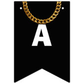 Bannière À Fanions Notorious One 1st Birthday (Troisième drapeau)