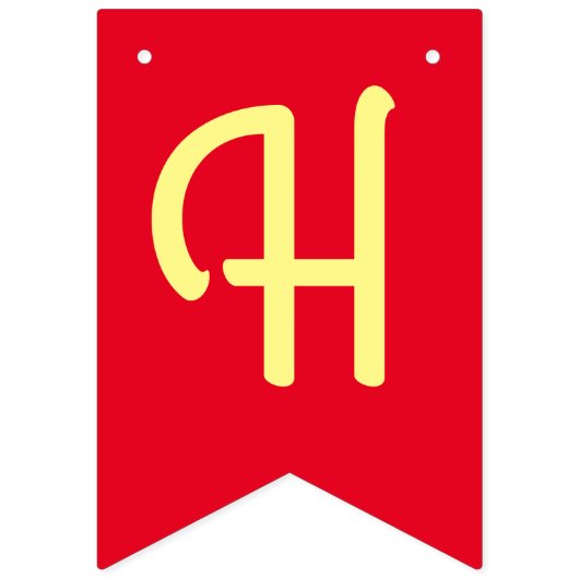 Bannière À Fanions Nouilles Pasta Enfant 1er Anniversaire fête Italie (Deuxième drapeau)