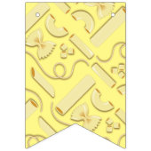 Bannière À Fanions Nouilles Pasta Enfant 1er Anniversaire fête Italie (Premier drapeau)